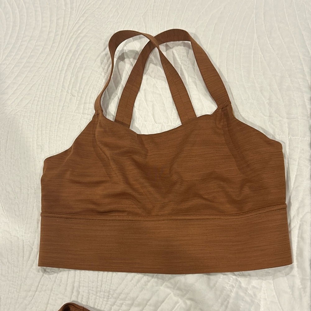 Camel Athleta bra